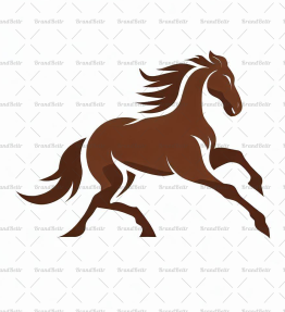 Galoppierendes Pferd